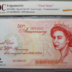 1972-2022 Trigometric , 50th Anniversary - "Commemorative" 《 MDC Graded 68 GPQ 》