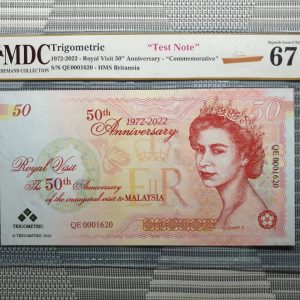 1972-2022 Trigometric , 50th Anniversary - "Commemorative" 《 MDC Graded 67 GPQ ★ 》