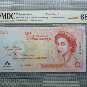 1972-2022 Trigometric , 50th Anniversary - "Commemorative" 《 MDC Graded 68 GPQ 》