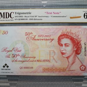 1972-2022 Trigometric , 50th Anniversary - "Commemorative" 《 MDC Graded 68 GPQ 》