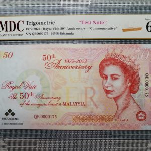 1972-2022 Trigometric , 50th Anniversary - "Commemorative" 《 MDC Graded 67 GPQ 》