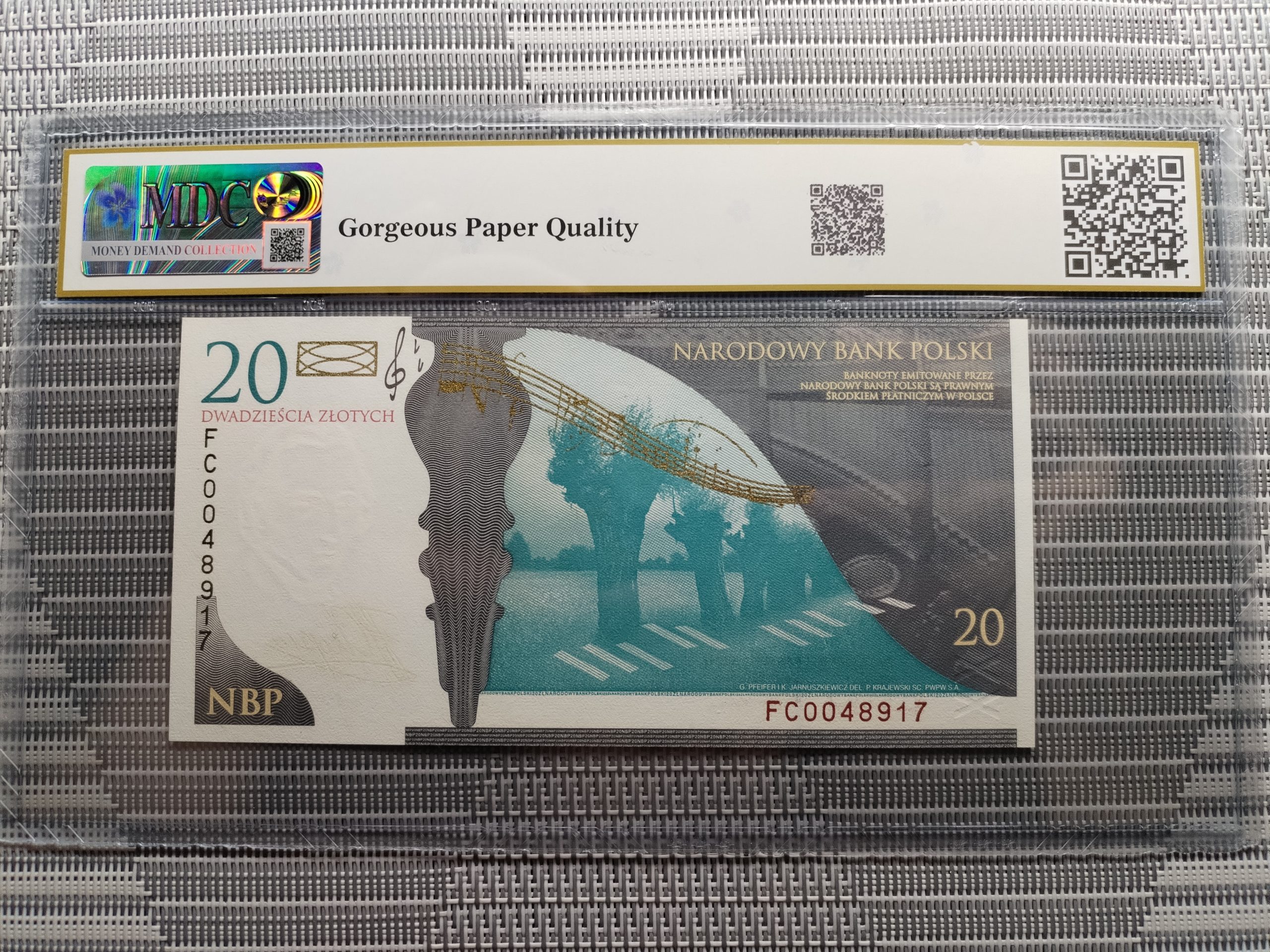 2009 Poland, National Bank 20 Zlotych "Commemorative " 《 MDC Graded 66 GPQ 》 - Image 2