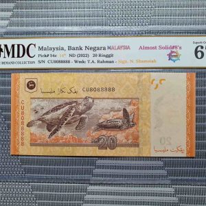 2022 Malaysia 20 Ringgit