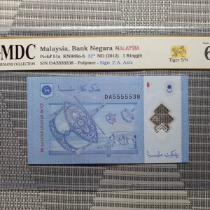 2012 Malaysia 1 Ringgit