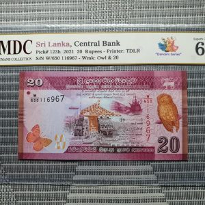 2021 Sri Lanka 20 Rupees