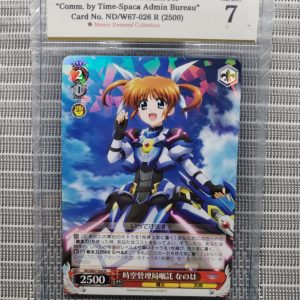 Nanoha Detonation ( 2500 )  《 MDC Graded  7 GEM/MINT 》