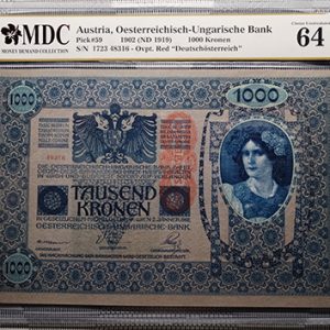 1902 Austria 10000 Kronen
