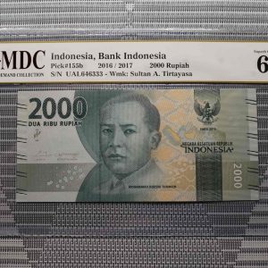 2016/2017 Indonesia 2000 Rupiah