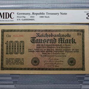 1922 Germany 1000 Mark