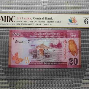 2021 Sri Lanka 20 Rupees