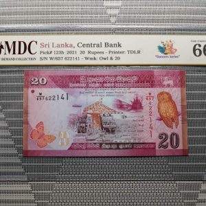 2021 Sri Lanka 20 Rupees