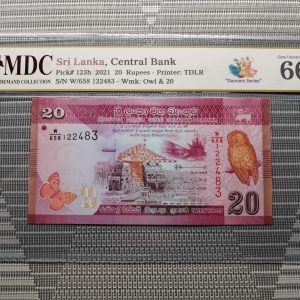 2021 Sri Lanka 20 Rupees