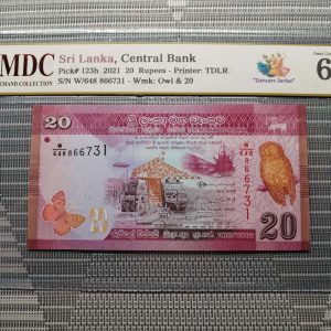 2021 Sri Lanka 20 Rupees