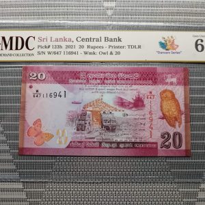 2021 Sri Lanka 20 Rupees