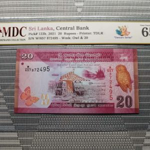 2021 Sri Lanka 20 Rupees