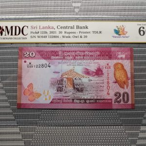 2021 Sri Lanka 20 Rupees
