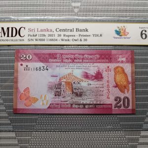 2021 Sri Lanka 20 Rupees