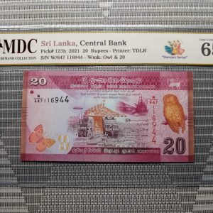 2021 Sri Lanka 20 Rupees