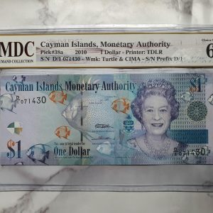 2010 Cayman Islands 1 Dollar