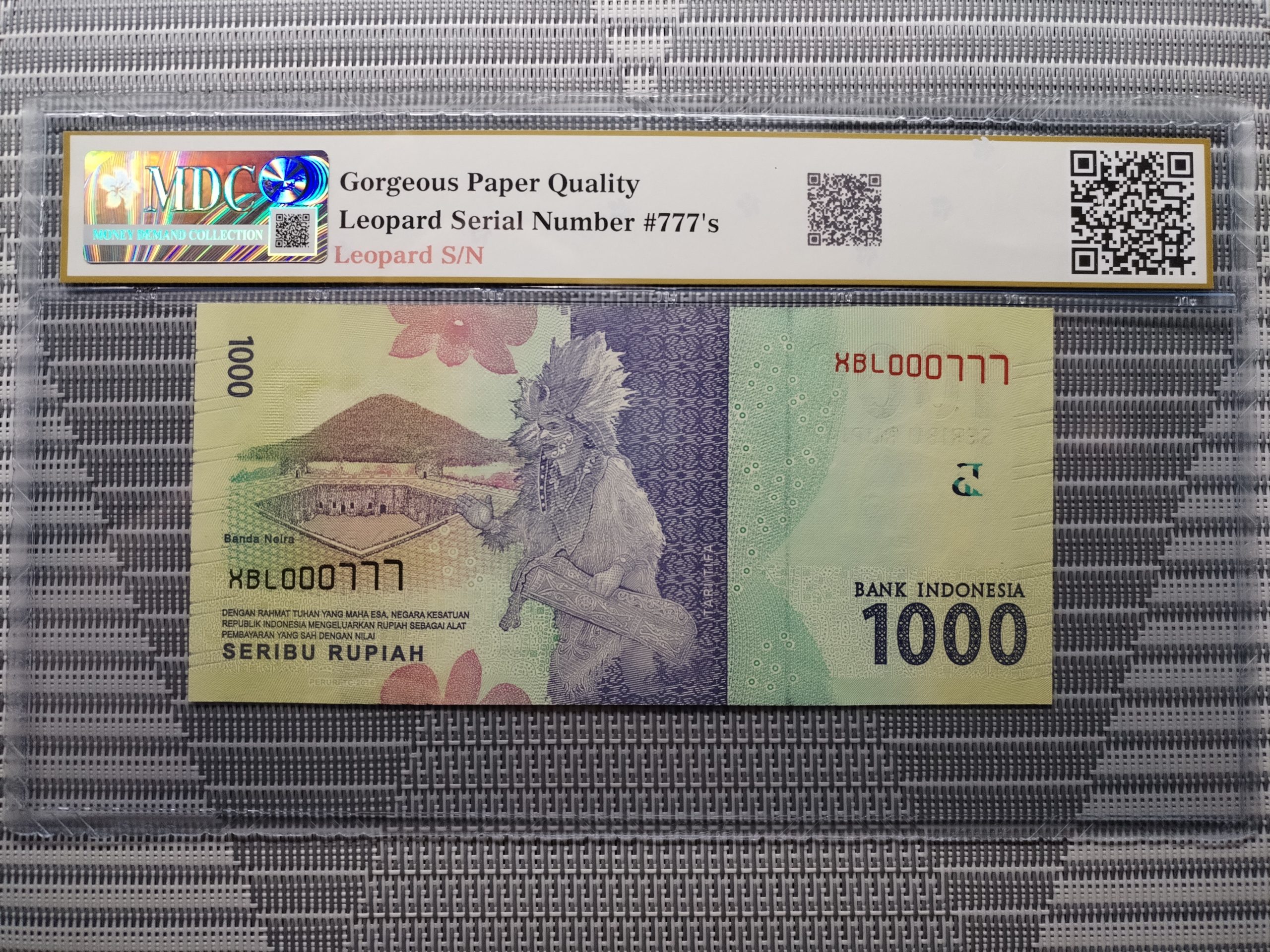 2016 Indonesia, Bank Indonesia 1000 Rupiah “ Replacement #X' 