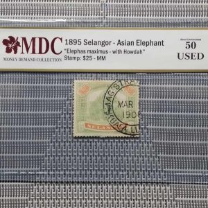 1895 Selangor $25