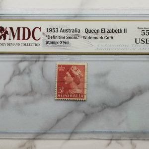 1953 Australia 31/2d