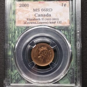 2001 Canada 1 Cent