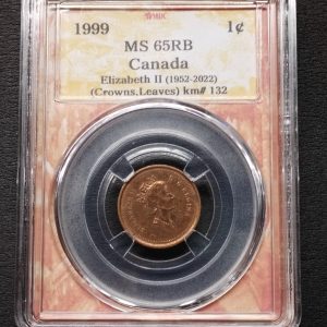 1999 Canada 1 Cent