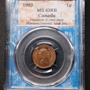 1993 Canada 1 Cent