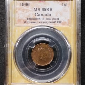 1996 Canada 1 Cent