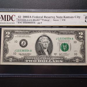 2003 American 2 Dollar