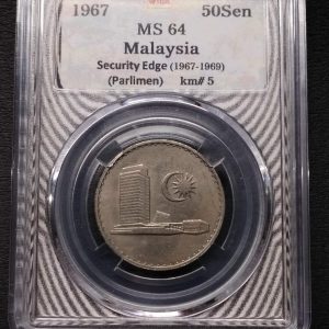 1967 Malaysia 50 Sen
