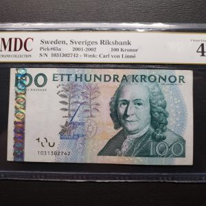 2001-2002 Sweden 100 Kronor