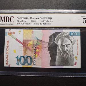 2003 Slovenia 100 Tolarjev