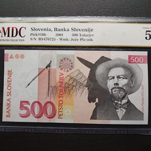 2001 Slovenia 500 Tolarjev