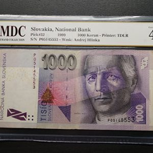 1999 Slovakia 1000 Korun
