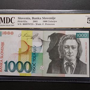 2003 Slovenia 1000 Tolarjev