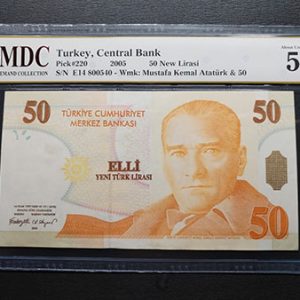 2005 Turkey 50 New Lirasi