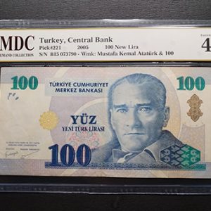 2005 Turkey 100 New Lira