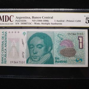 1989-1990 Argentina 1 Austral