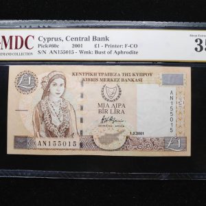 2001 Cyprus ￡1