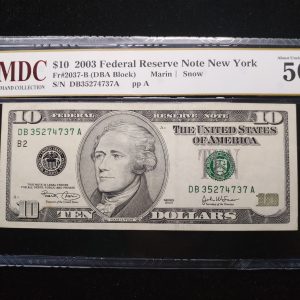2003 The US $10