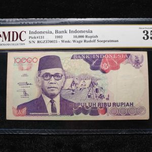 1992 Indonesia 10,000 Rupiah