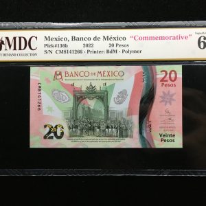 2022 Mexico 20 Pesos