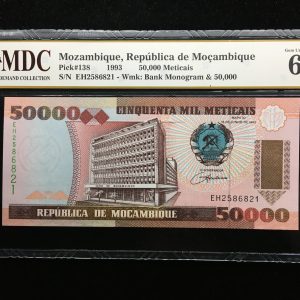 1993 Mozambique 50,000 Meicais