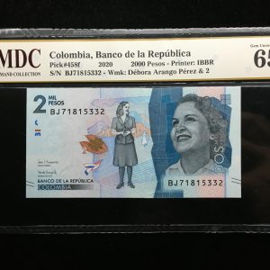 2020 Colombia 2000 Pesos