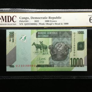 2022 Congo 1000 Francs