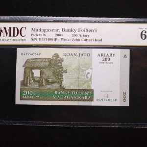2004 Madagascar 200 Ariary