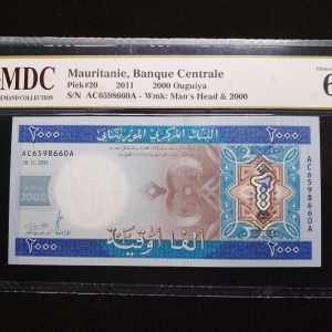 2011 Mauritanie 2000 Ouguiya