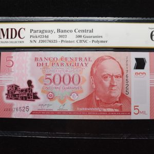 2022 Paraguay 500 Guaranies